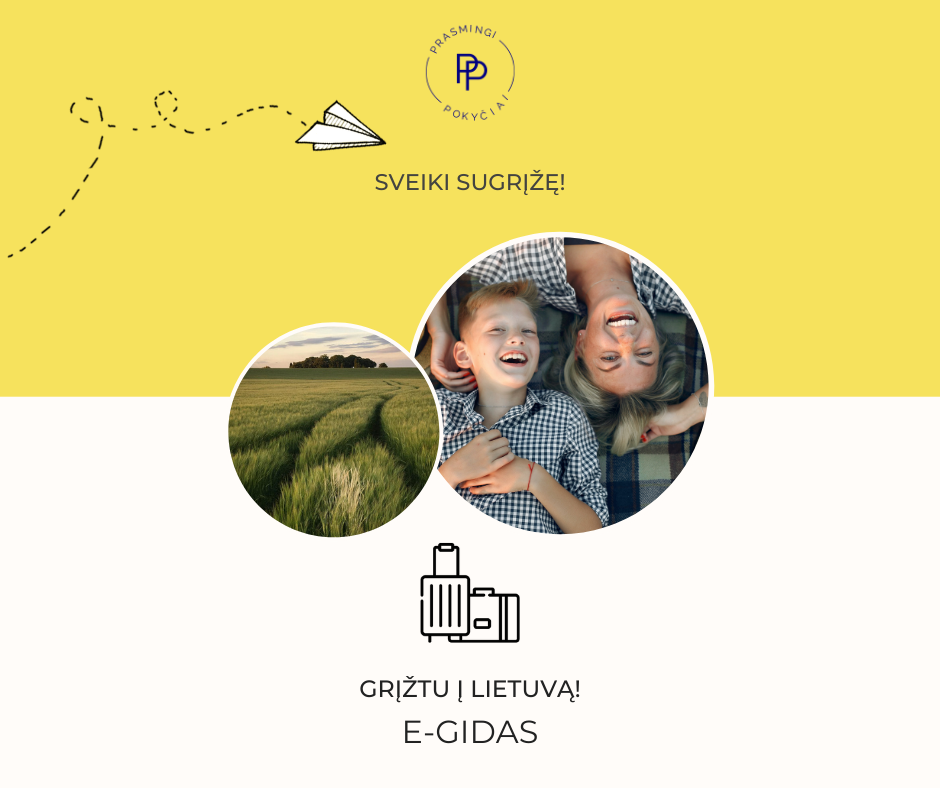 E-gidas "Grįžtu į Lietuvą"